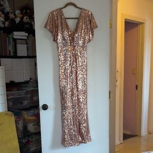 Revelry Shimmering Sequin Dress